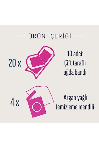 Veet Pure Yüze Özel 20'li + Bikini&Koltuk Altı Bölgesi 16'lı + Bacak & Vücut Bölgesi 20'li Ağda Bandı