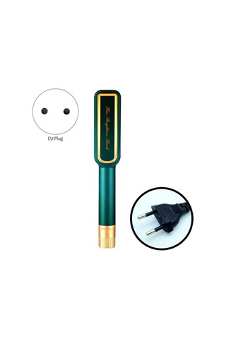 Venturemart Eu Plug Hot Combs Anti-haşlanma Saç Düzleştirici Fırça Seramik Bukle Makinesi Elektrikli Fır