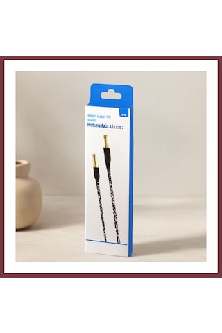 Storeşahin 3.5mm Aux Örgülü Ses Kablosu 1m Shn0720