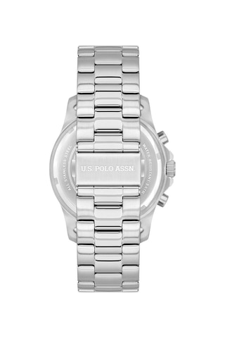 U.s. Polo Assn. Uspa1108-04 Unisex Kol Saati Metalik Gri