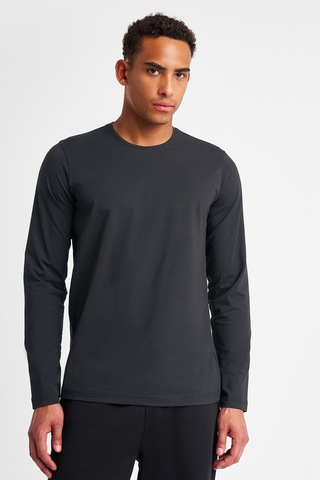 Lescon Erkek Uzun Kol T-shirt 25s-1236-25n Gri