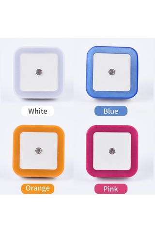 Reedark Duvara Monte Otomatik Sensör Gece Lambası, Beyaz, 1 Adet Beyaz