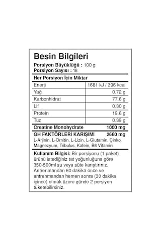 Bigjoy Sports Bigmass Gh Factors Mass Gainer Çikolata Aroma Karbonhidrat Tozu Şase 18 Servis - 1800g - Protein