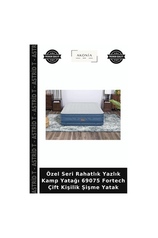 Özel Seri Rahatlık Yazlık Kamp Yatağı 69075 Fortech Çift Kişilik Şişme Yatak Diğer