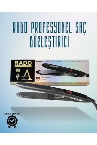 Rado Rd-446 Seyahat Dostu Saç Düzleştirici Güvenlik Kilidi Ve Taşınabilir Tasarım