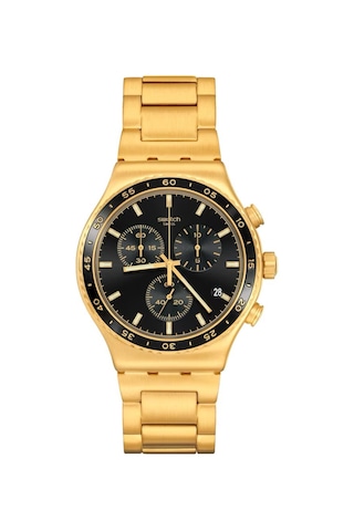 Swatch Yvg418g In The Black Erkek Kol Saati