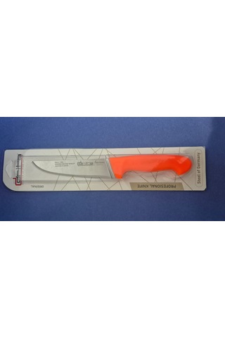 Fibrox Kaymaz Saplı Kasap Bıçağı 16 Cm No.2 Hulusi - Drita Bıçak X 160mm X 3mm 10151.16 Turuncu Renk