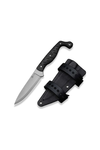 Civivi Mdrn Hunter Black G10 Handle Stonewashed Nitro-v Blade Kamp Bıçak Siyah
