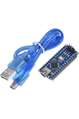 Arduino Nano Klon Ch340 + Usb Kablo 1 Adet