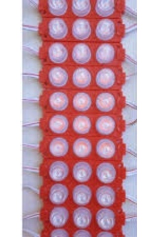 12 VOLT 3LÜ 3 WATT MODUL LED KIRMIZI ( 10 ADET )