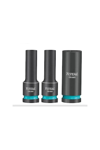 Total 3 Parça 1/2 6 Köşe Darbeli Derin Lokma Takımı Thkısd12042l