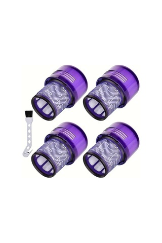 Xuweiwei 4 Adet  V11 V15 Sv14 Sv15 Hepa Filtre Yedek Parçaları Cyclone Absolute Animal Elektrikli Süpürge Aksesuarları