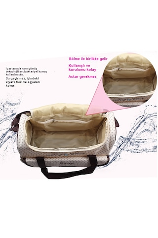 Çok Amaçlı Moda Anne Çantası  - Lacivert 1001 Lacivert