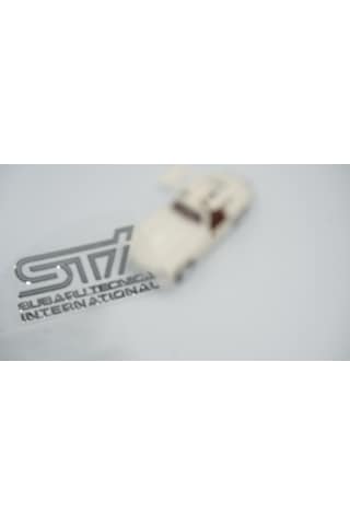 Subaru Sti Tecnica İnternational Alüminyum Torpido Ayna Sticker