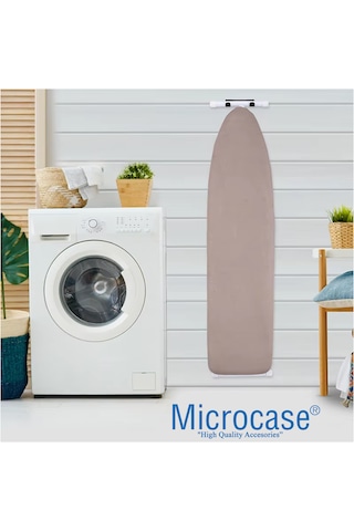 Microcase Duvara Monte Ütü Ve Eşya Askılığı 2 Adet Al5441 Beyaz
