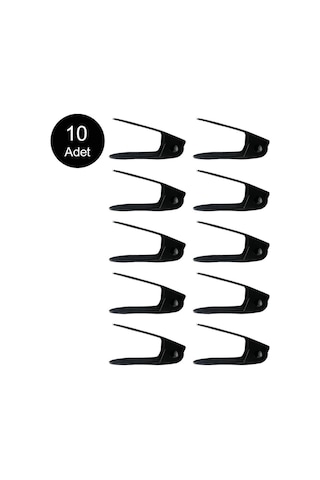 Ayakkabı Düzenleyici, Organizer, Ayarlanabilir Ayakkabı Rampası Siyah