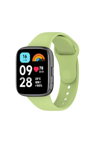 Xiaomi Redmi Watch 3 Active Uyumlu Klasik Mtr Kordon-açık Yeşil Xiaomi Redmi Watch 3 Active Uyumlu Klasik Mtr Kordon-açık Yeşil