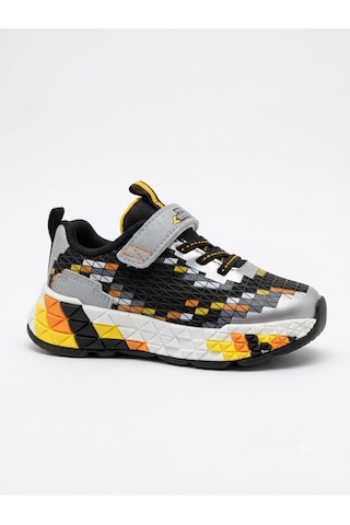 Pepino Supercraft Model Su İtici Dış Yüzey Rahat Yumuşak Taban Erkek Çocuk Sneaker Spor Ayakkabı Gümüş