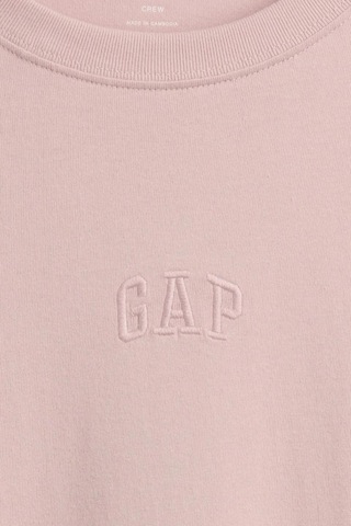 Gap Erkek Everyday Soft Mini Logo Açık Pembe T-shirt-14305