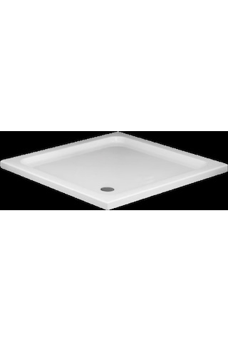 Alika - Kare Flat Duş Teknesi H 5 90X90 Kare Flat Duş Teknesi