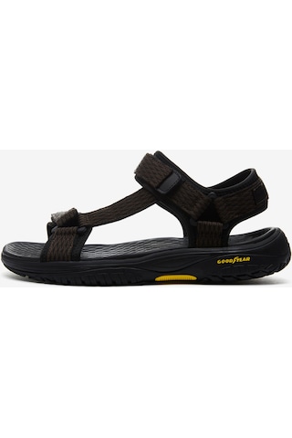 Skechers Lomell Erkek Kahverengi Sandalet 204351 Brn Kahverengi