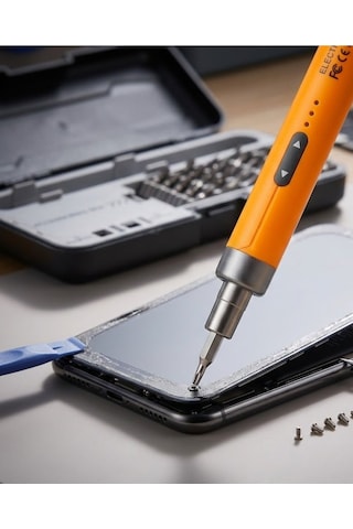 Profesyonel Elektrikli Tornavida Seti 600mah Şarjlı 38 Parça Hassas Vida Seti 92699358