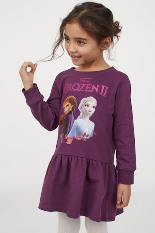 Elsa Çocuk Elbise St07906 Mor