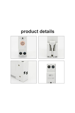 Maiyame Stm-63m 63a Akıllı Sigorta, Tuya Wifi İle Uzaktan Kontrol, Zamanlama Ve Enerji Ölçüm Özellikli, 90-360v Tuya Wifi