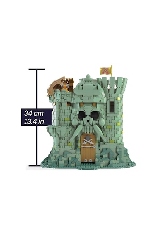 Mega Bloks He-man Ve İskeletorun Kalesi Savaşı Masters Of The Universe Castle Grayskull