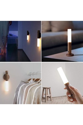 Led Hareket Sensörlü Işık, Ahşap Duvar Lambası, Akü Merdiveni, Usb Şarj Edilebilir, Vintage İç Duvar Lambası, Dedektör, Kablosuz Işık, Gece Lambası, Manyetik Çocuk Odası, Başucu Lambası, Sıcak Beyaz Diğer