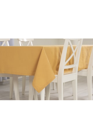 Düz Masa Örtüsü Hardal
