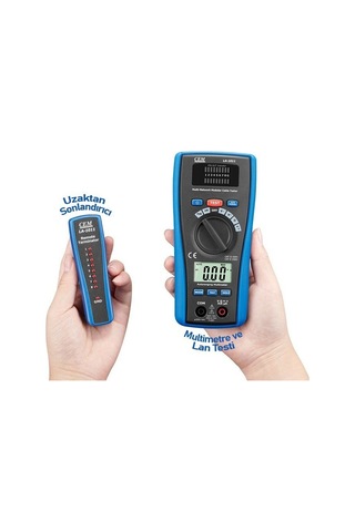 Cem LA-1011 Lan Kablosu Test Cihazı ve Multimetre
