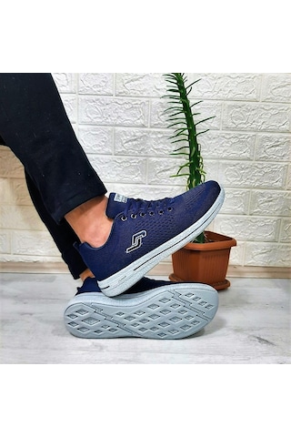 Jump 24937-24938 Lacivert Fuspetli Hafif Rahat Spor Ayakkabı 001