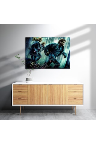 Cakasepetim Harry Potter Ve Ölüm Yadigarları Kaçış Görseli Ahşap Mdf Tablo
