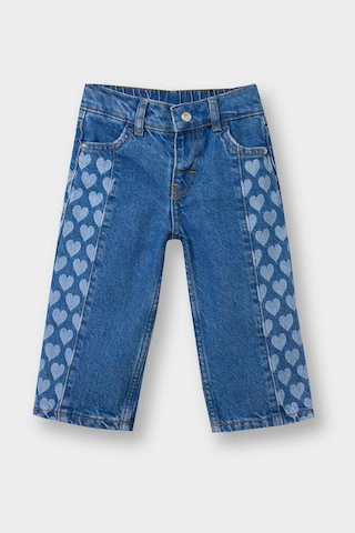 Defacto Kız Bebek Culotte Jean Pantolon G7409a526spnm28 Mavi-nm28