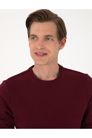 Pierre Cardin Erkek Bordo Sweatshirt 50315021-vr014 Bordo