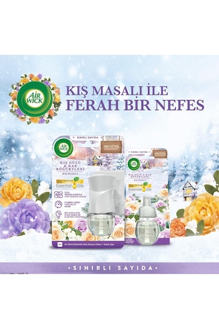 Air Wick Elektrikli Oda Kokusu Yedek Şişe Kış Masalı X 2 Gül