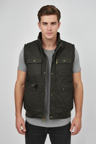 Erkek Kışlık İçi Peluş Spor Avcı Yelek 4101 Bgl-st04910 Haki