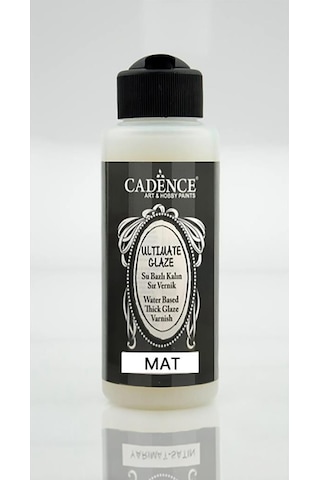 Cadence Ultimate Glaze - Kalın Sır Vernik 120Ml Mat Cadence Ultimate Glaze - Kalın Sır Vernik 120Ml Mat
