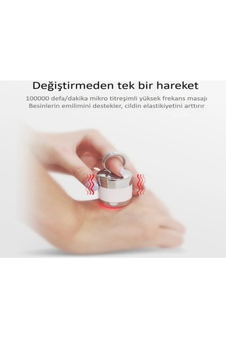 Jomtam Titreşimli Kırmızı Led Masajlı Arbutin Hyalüronik Asitli Polipeptid Göz Kremi 30 G