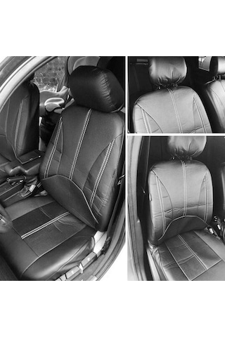 Dancemonkey Araba Koltuk Kılıfı, Nefes Alabilir Deri, Evrensel Otomobil İç Aksesuarları
