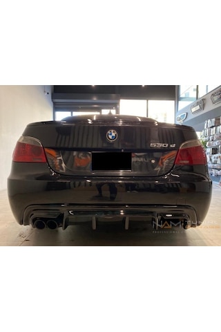 Bmw E60 Arka Difüzör Vorteiner Arka Ek Parlak Siyah