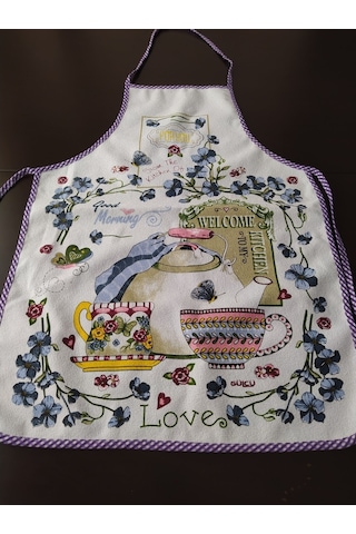 %100 Pamuk Alez Sıvı Geçirmez Mutfak Önlüğü