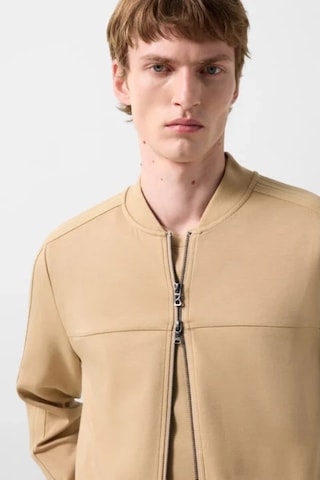 Bogner Lennox Jersey Lüks Sportif Stil, Erkek Ceket Camel
