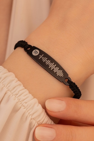 Spotify Kadın Bileklik Metal Çelik