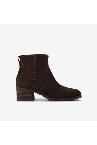 10023533 Choc Bwn Bot Kadın 10023533 Toms Delılah Heeled Boot