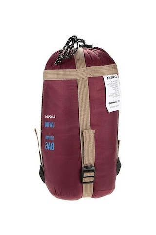 Pazly Koyu Yeşil Lixada 190x75cm Kamp Uyku Tulumu - Ultra Hafif 680g, 4 Sıkıştırma Kayışlı Koyu Yeşil