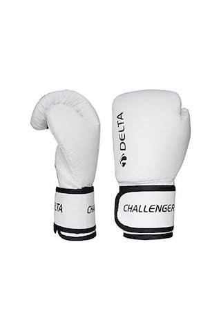 Delta Challenger Dura-strong Boks Eldiveni,beyaz,10 Oz Açık Pembe