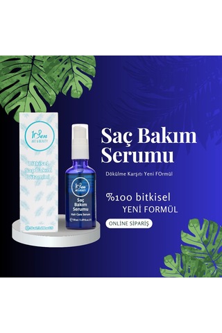 Saç Bakım Serumu Hint Yağı / Isırgan Otu Doğal Saç Güçlendirici Ve Dökülme Karşıtı Formül 1sen