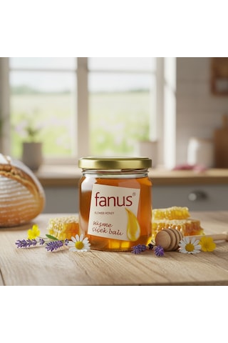 Fanus Süzme Çiçek Balı 225 G